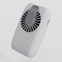 팩토리21 넥밴드 목걸이 다용도 휴대용 미니선풍기, 아이보리, WT-F22