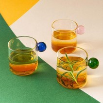 컬러 손잡이 내열 미니 찻잔(색상선택), 선택:컬러손잡이미니찻잔(핑크), 단품