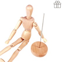 미술 드로잉 관절인형 데셍 크로키 인체구조 나무인형 그림그리기 30cm, 상품선택, 목각인형-대