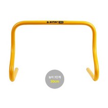 스타 일체형 미니허들 높이 30cm 1개입 점프 스텝 기초체력 훈련용 SA512-30 더 미니허들 뉴 미니허들