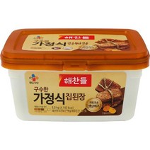 CJ 해찬들 구수한 집된장 된장찌개 집된장 장 2.3kg 1세트, 7세트