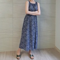 sixavenue 보헤미안 롱 민소매 원피스