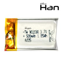 더한 리튬 폴리머 배터리 충전지 902030 500mAh