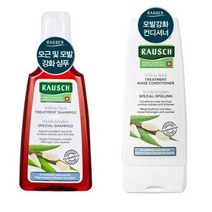라우쉬 윌로우바크 트리트먼트 샴푸 200ml + 컨디셔너 200ml, 1세트