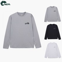 네파 NC송파점 남녀공용 간절기 마운틴 그래핀 긴팔 라운드 티셔츠 7IC5301 SP