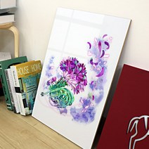 꾸밈 ic235-아크릴액자꽃과악기 액자, 4.꽃과악기_섹소폰