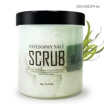 에스테소피 바디 스크럽 솔트 솝 해초, 1kg, 1개