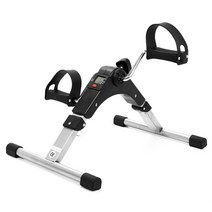 실내 자전거 사이클 VR 경주 게임 스피닝 바이크 피트니스 lcd 디스플레이 페달 링 스테퍼 mini exercise bike home exerciser, 협력사, 02 GRAY