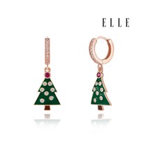 14K 메리 트리 원터치 귀걸이 (gold pin) ELGPEE421