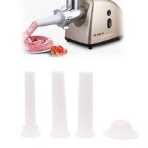 고기다지기 연육기 분쇄기 3 고기 소시지 Stuffer 필링 튜브 DIY 제조기 깔때기