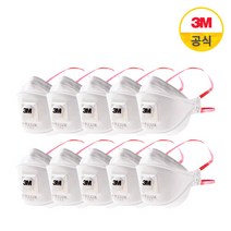 3M 특급 방진마스크 9332K+ Aura 10개입, 단일속성