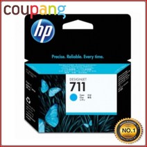 오케이전산 HP 정품플로터잉크 No.711 CZ134A Cyan 트리플팩 T120 29ml 수량구성-3, 단일 수량