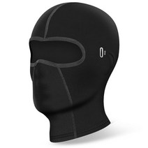 통기성 안면 마스크 Balaclava 오토바이 헤드 기어 야외 승마 자전거, 안경 짧은 검은 색