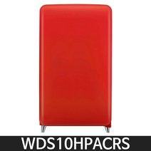 위니아 딤채 WDS10HPACRS 쁘띠형 김치냉장고 100L 칵테일 레드 / KN