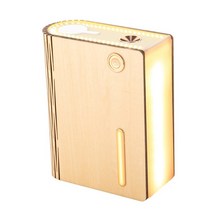 가습기 목재 가습기 USB 무선 소야등 책등 가습기, EH2; 전지판, 단풍나무