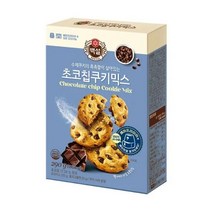 CJ 홈베이킹 아이들간식 초코칩 쿠키믹스 290g 베이킹재료, 3개