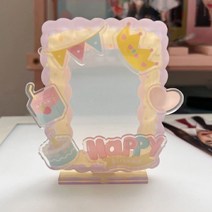 아크릴 DIY 미니 액자 폴라로이드 사진꾸미기 작은액자