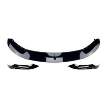 프론트 범퍼 립 bmw f32 f33 f36 m-tech 2014-2020 사이드 스플리터 디퓨저 바디 키트 가드 악세사리, 검은색