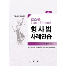 변호사시험대비 로스쿨 형사법 사례연습, 법문사