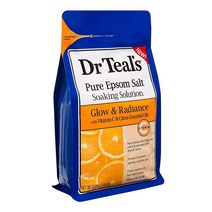 닥터틸즈 퓨어 앱솜 솔트 글로우&레디언스 비타민 C&시트러스 오일 1.36kg, '