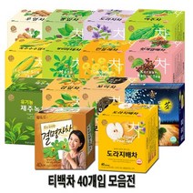 송원 보이/감잎/여주/뽕잎/야관문/결명자/우엉/헛개열매/도라지/민들레/마테/옥수수수염/도라지배차/유기농제주녹차 40티백, 담터 결명자차 40T