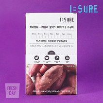 [아이슈어] 식이섬유 그래놀라 풀믹스 고구마 쉐이크 7입/40g