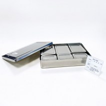 사각 보존용용기 6P 보존식용기, 1개