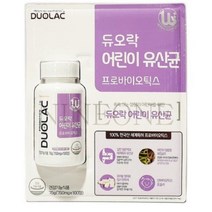 듀오락 키즈 유산균 750mgX100정 프로바이오틱스