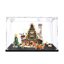 레고 엘프 클럽하우스 10275 아크릴 케이스 진열장 쇼케이스 보관함 투명 진열대 박스, 3mm, 블랙
