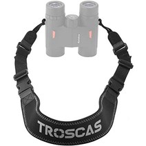 troscas 슈퍼 컴포트 네오프렌 광학 스트랩 | 루프 커넥터 | 현장 수리 버클 | 경량 | 쌍안경 카메라용 길이 조절 가능 넥 스트랩(유형 1)
