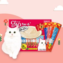 CIAO 챠오츄르 참치 고양이 대용량 츄르간식 40p