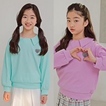 엠보싱 심플 단정 주니어여아 카라 맨투맨티 고딩 봄가을 주니어옷 초6 옷