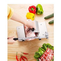 가정용 육절기 양파 야채 절단기스팸 슬라이서, 1개