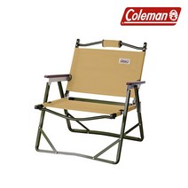 [콜맨] 파이어사이드 폴딩 체어 (코요테 브라운) - 컴팩트체어캠핑의자, 단품