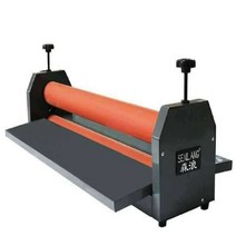 합지기 사진 필름 열 코팅 수동 롤러 라미기 압착기, 700 수입 고무 폭 70cm