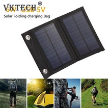 캠핑카용태양광패널 아파트태양광 태양광 패널 태양열판 새로운 방수 접는 6w 전원 은행 충전기 태양 전지 배터리 팩 5v usb 휴대용 태양 전지 전화 야외 2 carabiner