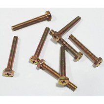 육각볼트+형 M5X15 1봉 500개 육각머리 십자볼트 피스