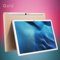 가성비 태블릿 글로벌 버전 BDF S10 안드로이드 9.0 PC Octa Core 4GB Ram 64GB Rom 3G 4G Lte 휴대 전화 WiFi Sim 인터넷 10.1 인치, 금_CHINA, 05 금_01 Standard Tab