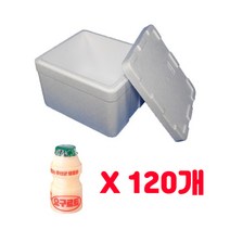 빙그레 요구르트 65ml 120개 1박스 아이스박스 포장, 빙그레 요구르트 120개입, 1개