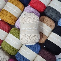 린넨프리미엄 린넨실 가방실, 317 네이비