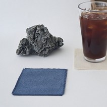 아트박스/메이메이 코튼 프린지 티코스터(블루), 본품