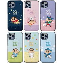 짱구 플레이 오픈카드케이스 아이폰12 MINI:플레이인더익사이팅짱구, 1개