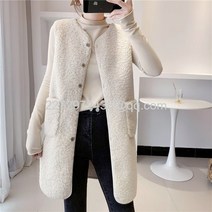 라오농여성 조끼 베스트 롱 뽀글이 후리스 양털 무스탕 nj54 +DSdfLV 여자 조끼
