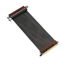 LINKUP 울트라 PCIe 4.0 X16 라이저 케이블 [RTX3090 RX6900XT x570 B550 Z690 테스트 완료] 차폐 익스트림 고속 수직 마운트 게이밍 PCI 익