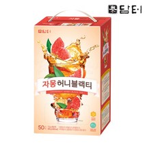 담터 자몽 허니 블랙티 50T 02.복숭아 허니 블랙티 50T, 총 수량