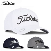 스포츠_ [타이틀리스트직수입]퍼포먼스 볼마커 골프캡 3종택1, 화이트블랙