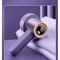 Konka 무선 USB충전 가정용 보풀 제거기, 퍼플 칼날 1개