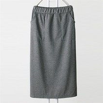 강물처럼 빅사이즈사랑해요 w138L012 분또 A 포켓 롱 스커트 MN (6360843)