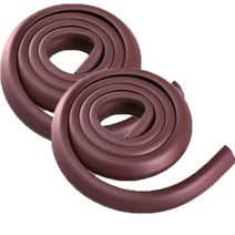 코코맘 고급형 모서리보호대 2p, 진커피, 2개, 2m