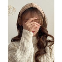 키메라제이 꽈배니트 꼬임 반다나 헤어밴드 6color